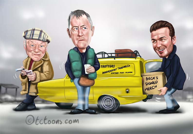 only fools and horses illustration